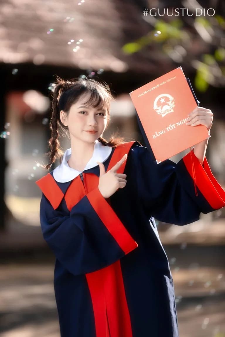 Trang phục Cử nhân Truyền thống – Guu Kỷ Yếu – ảnh 2